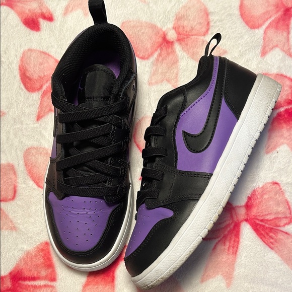 Jordan Other - Jordan Kids Sneakers Black Purple